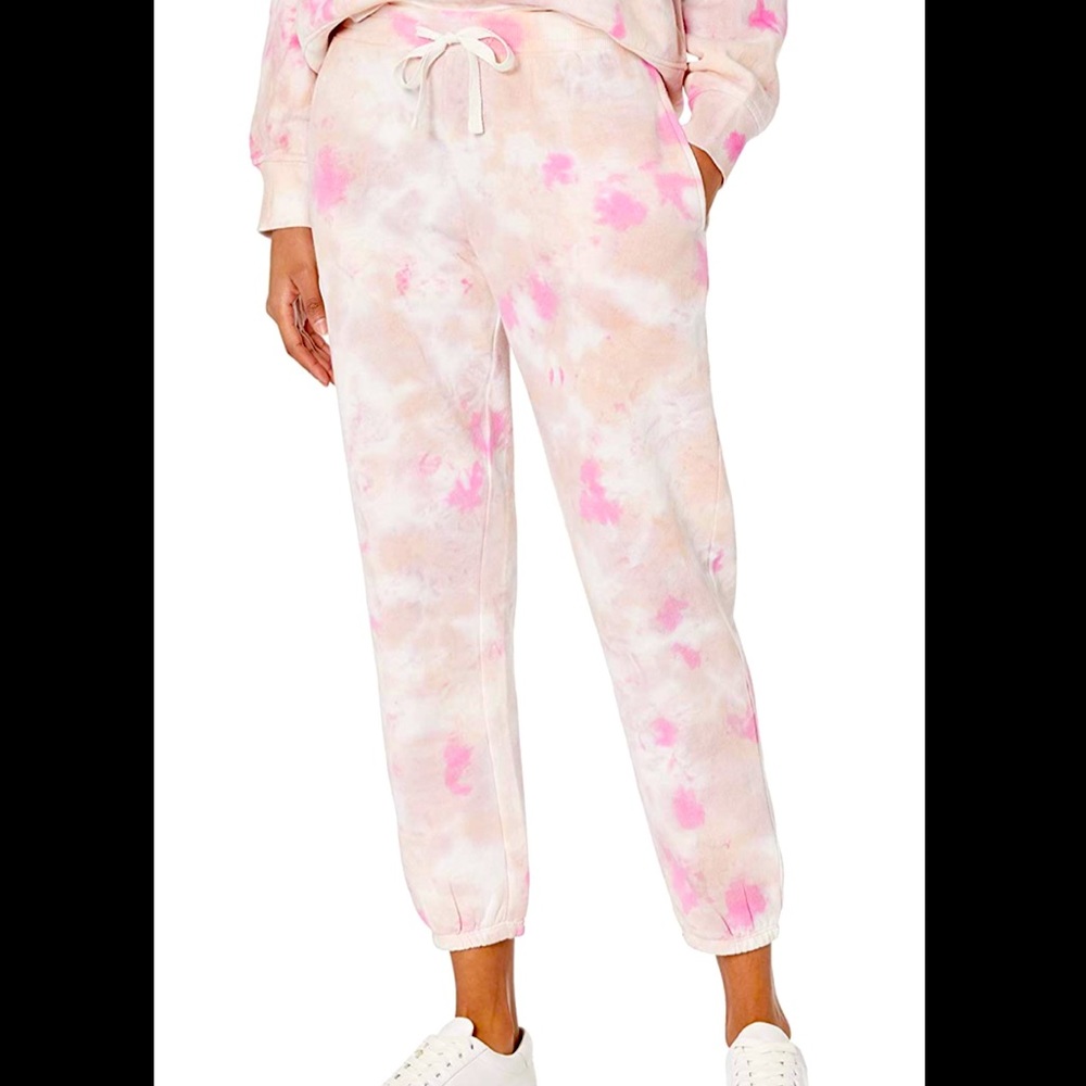 SOLD | The Drop Pink Tie Dye Soft Sweatpants NWT